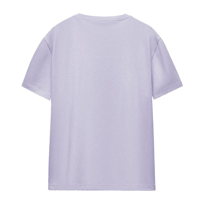 Lavender - Lifestyle - Cinderella Womens-Ladies Here Till Midnight New Years Eve T-Shirt