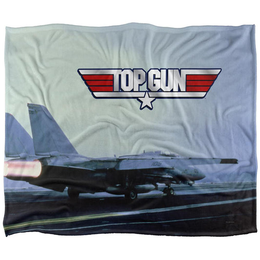 Multicoloured - Front - Top Gun Take Off Silky Supersoft Blanket