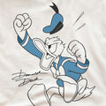 Natural - Side - Mickey Mouse & Friends Mens Tantrum Donald Duck T-Shirt