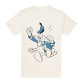Natural - Front - Mickey Mouse & Friends Mens Tantrum Donald Duck T-Shirt
