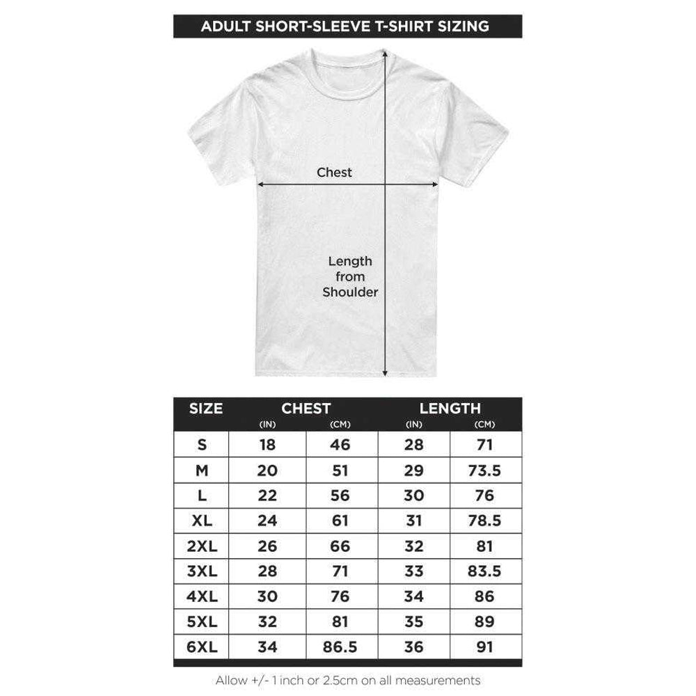 Navy - Close up - Stranger Things 4 Unisex Adult Hellfire Dice Neon T-Shirt