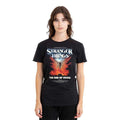 Black - Lifestyle - Stranger Things 5 Womens-Ladies Rise Of Vecna Poster T-Shirt