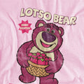 Light Pink - Side - Toy Story Childrens-Kids Strawberry Friend Lotso T-Shirt