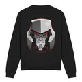 Black - Front - Transformers Unisex Adult Generations Megatron Face Sweatshirt
