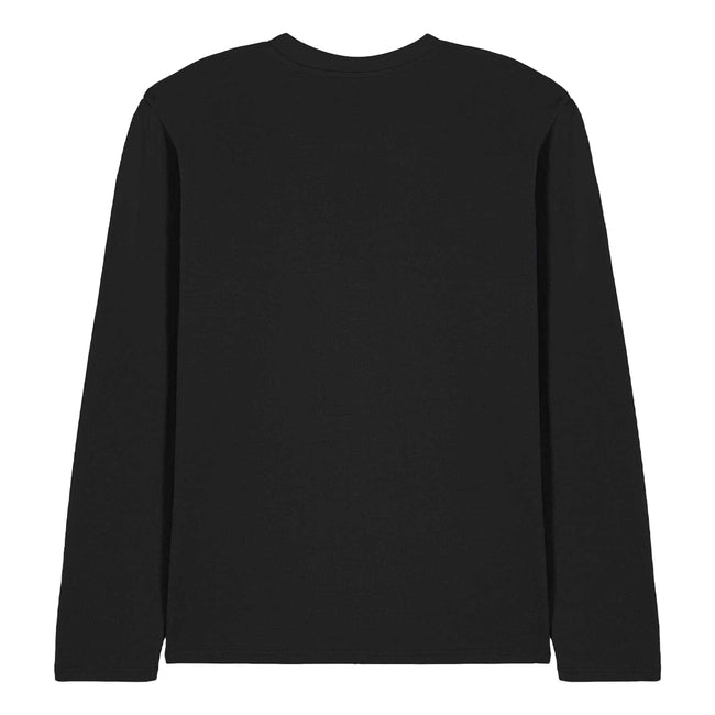 Black - Back - Wolverine Unisex Adult Merry Xmas Bub! Long-Sleeved T-Shirt