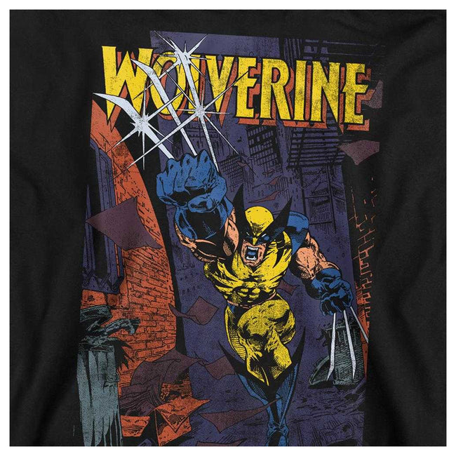 Black - Side - Wolverine Unisex Adult Backstreet Strike Sweatshirt