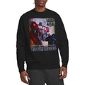 Black - Lifestyle - Transformers Unisex Adult Generations Optimus Prime Comic Cover Sweatshirt