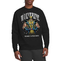 Black - Lifestyle - Wolverine Unisex Adult Merry Xmas Bub! Sweatshirt