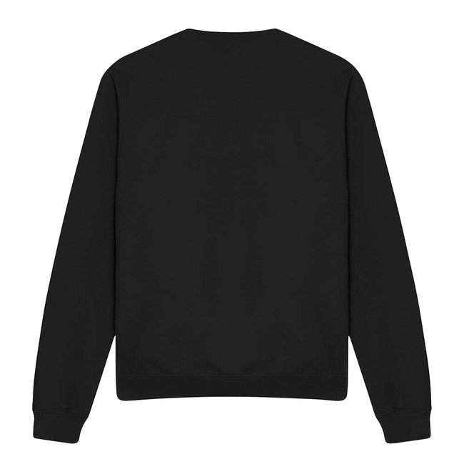 Black - Back - Captain America Unisex Adult Japanese Strike Retro Sweatshirt