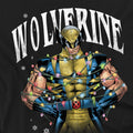 Black - Pack Shot - Wolverine Unisex Adult Merry Xmas Bub! T-Shirt