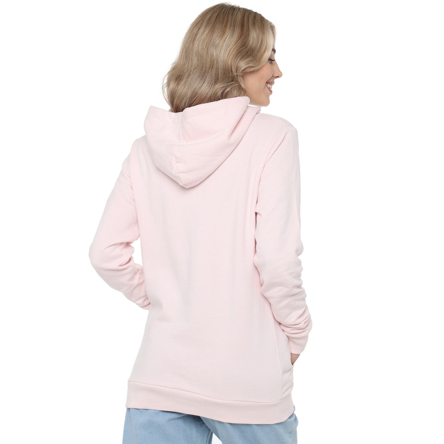 Pale Pink - Lifestyle - Wonder Woman Womens-Ladies Girl Power Hoodie