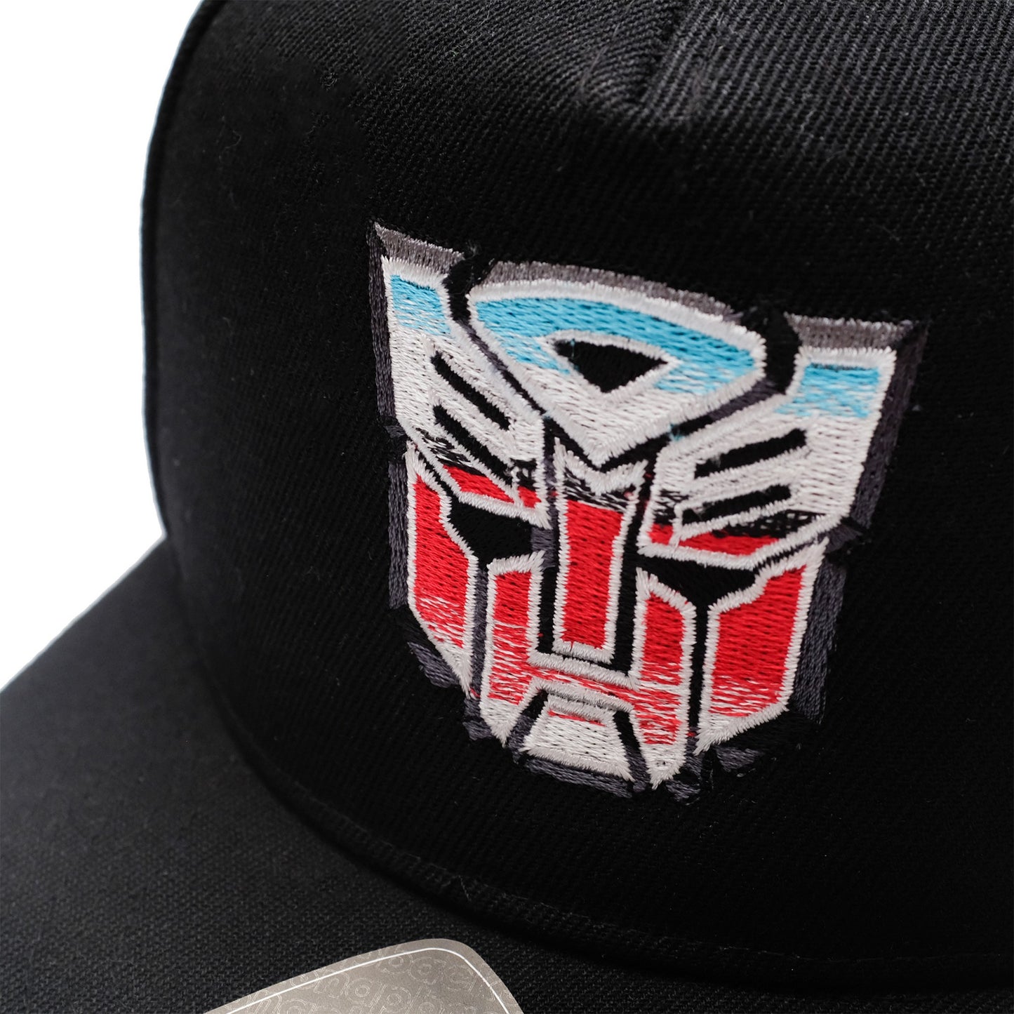 Black - Lifestyle - Transformers Mens Autobot Chrome Baseball Cap