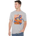 Athletic Heather - Back - Sesame Street Unisex Adult Run Run Grover Heather T-Shirt