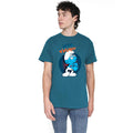 Slate - Back - The Smurfs Unisex Adult Little Heart Breaker T-Shirt