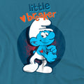 Slate - Side - The Smurfs Unisex Adult Little Heart Breaker T-Shirt