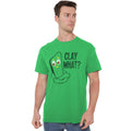 Kelly Green - Back - Gumby Unisex Adult Clay What T-Shirt