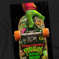 Black - Side - Teenage Mutant Ninja Turtles: Mutant Mayhem Unisex Adult Poster T-Shirt