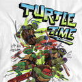 White - Side - Teenage Mutant Ninja Turtles: Mutant Mayhem Unisex Adult Turtle Time Group T-Shirt