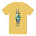 Banana Yellow - Front - The Smurfs Unisex Adult Blue Blonde And Proud Smurfette T-Shirt