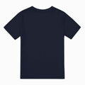 Navy - Back - Captain America Childrens-Kids Drip Shield T-Shirt