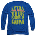 Royal Blue - Back - Dubble Bubble Unisex Adult Extra Sour Long-Sleeved T-Shirt