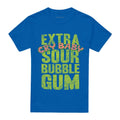 Royal Blue - Front - Dubble Bubble Unisex Adult Extra Sour T-Shirt