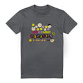 Charcoal - Front - Dubble Bubble Unisex Adult Razzles Retro Box T-Shirt