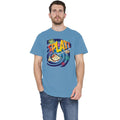 Carolina Blue - Side - Dubble Bubble Unisex Adult Splat Jawbreakers T-Shirt