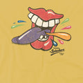 Banana Yellow - Pack Shot - Dubble Bubble Unisex Adult Rolling Tongue T-Shirt