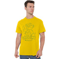 Yellow - Lifestyle - Sesame Street Unisex Adult Grouchy T-Shirt