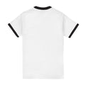 White-Black - Back - Dubble Bubble Unisex Adult Bubble Blox Ringer T-Shirt
