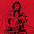 Red - Side - The Princess Bride Unisex Adult Inconceivable! T-Shirt