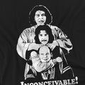 Black - Side - The Princess Bride Unisex Adult Inconceivable! T-Shirt