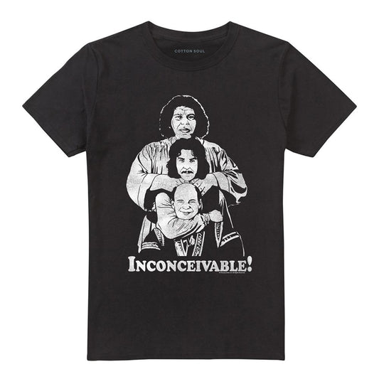 Black - Front - The Princess Bride Unisex Adult Inconceivable! T-Shirt