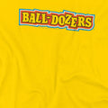 Yellow - Side - Dubble Bubble Unisex Adult Balldozers T-Shirt