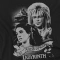 Black - Side - Labyrinth Unisex Adult 25th Anniversary T-Shirt