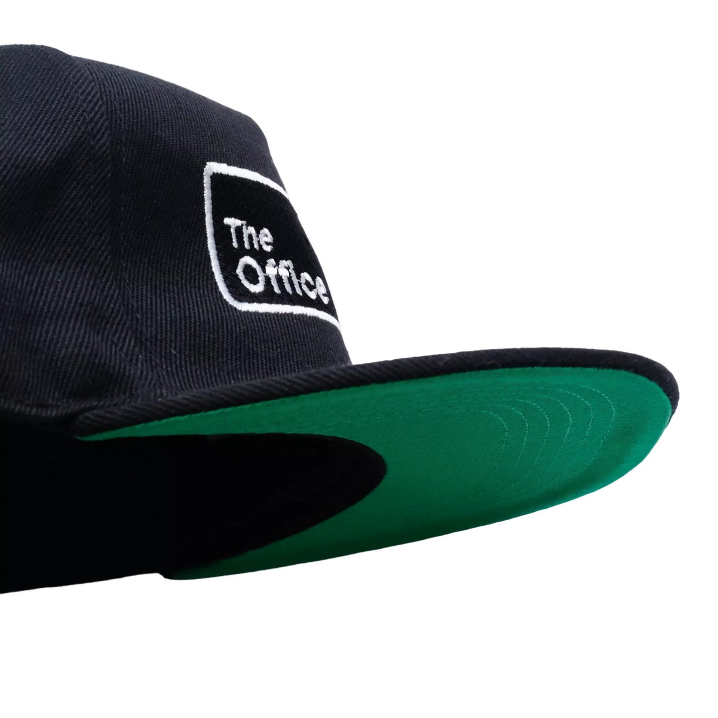 Black - Lifestyle - The Office Mens Logo Snapback Baseball Cap