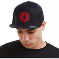 Black - Lifestyle - Star Wars Mens Imperial Empire Logo Baseball Cap