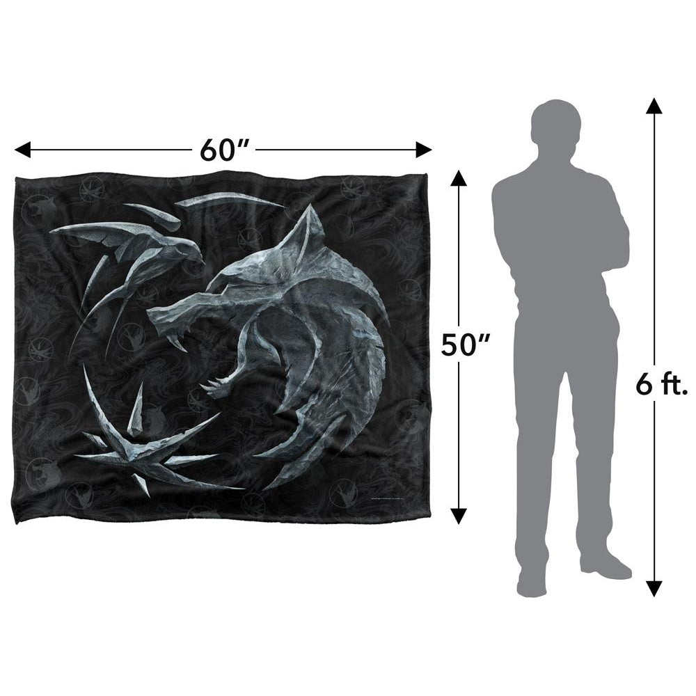 Black - Lifestyle - The Witcher Destiny Crest Blanket