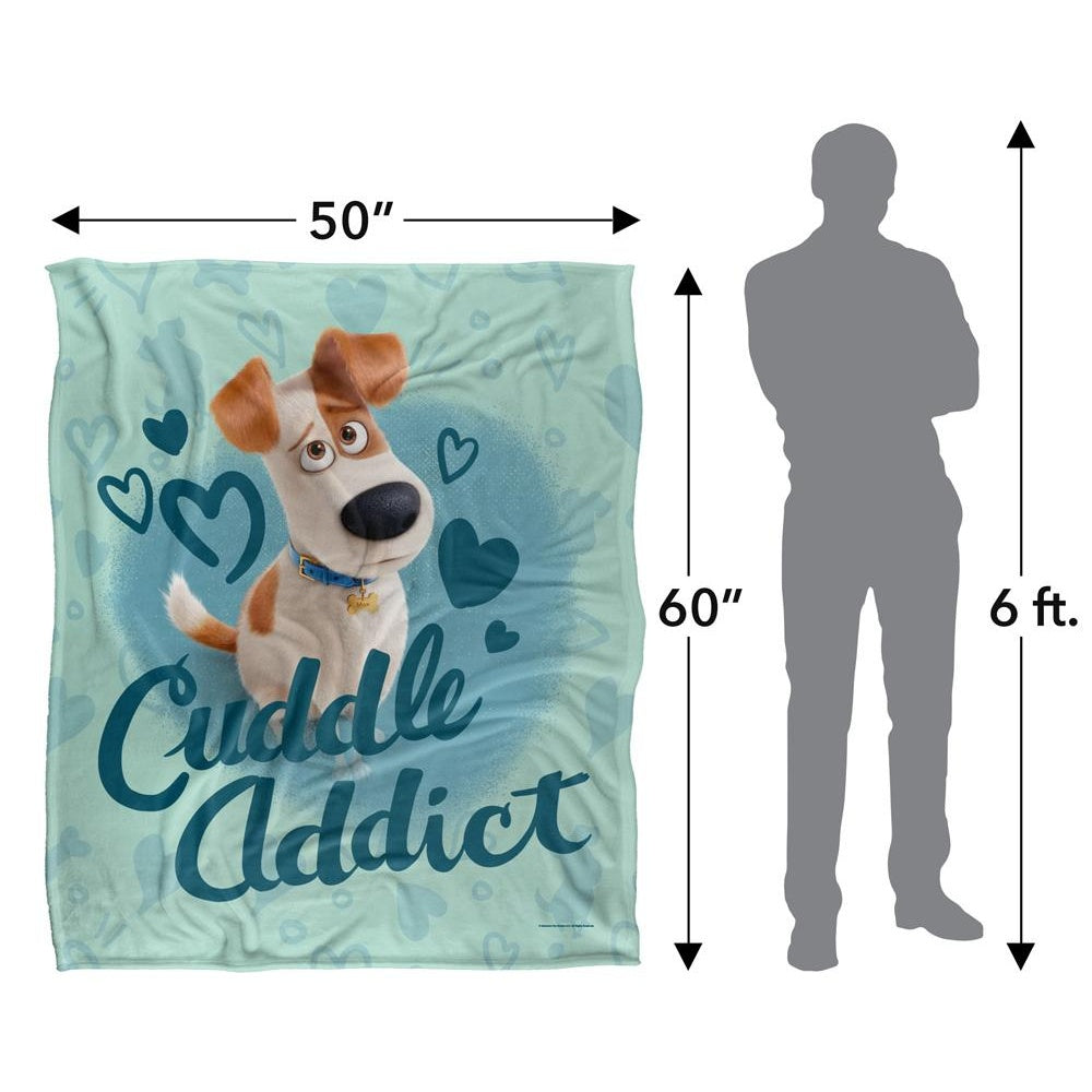 Multicoloured - Lifestyle - The Secret Life Of Pets Cuddle Addict Silky Soft Touch Blanket