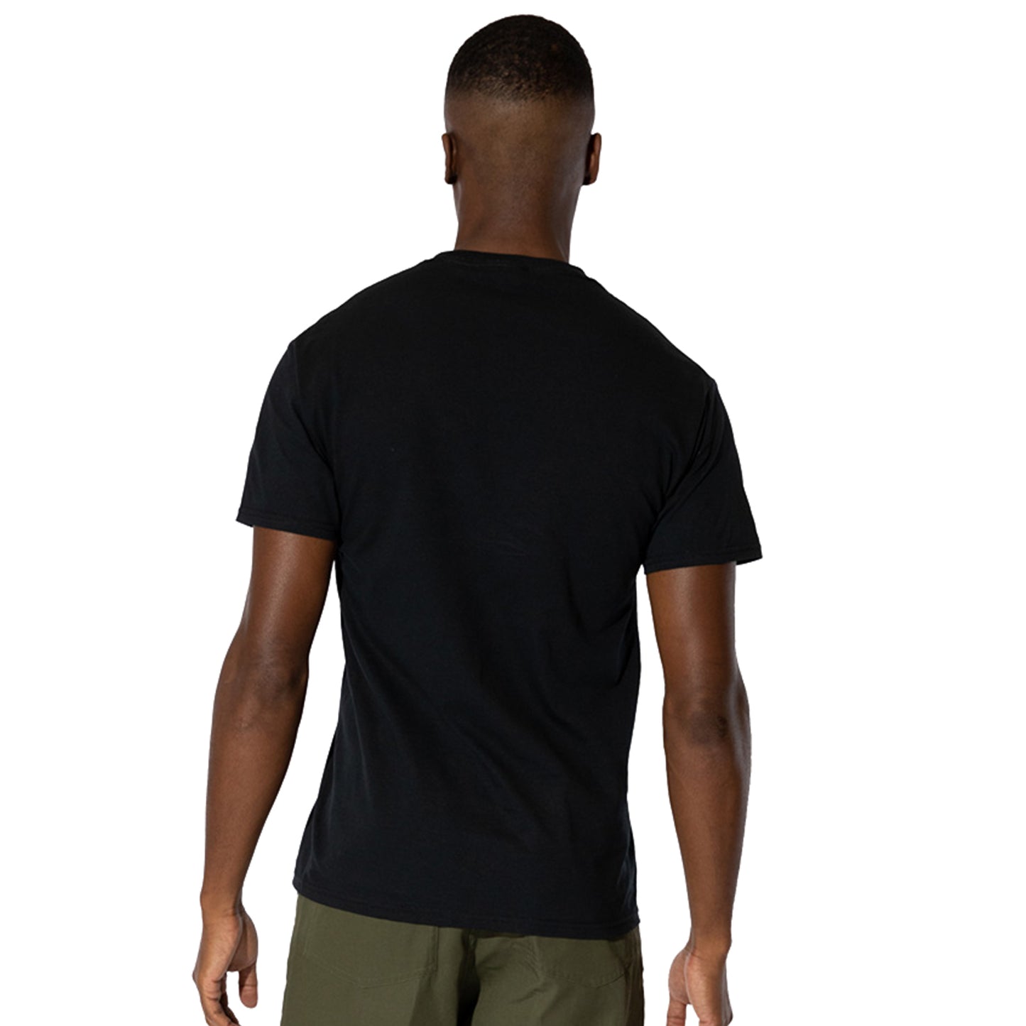 Black - Back - Sesame Street Mens Logo T-Shirt