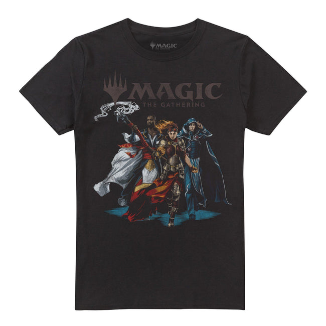 Black - Front - Magic The Gathering Mens Supergroup T-Shirt