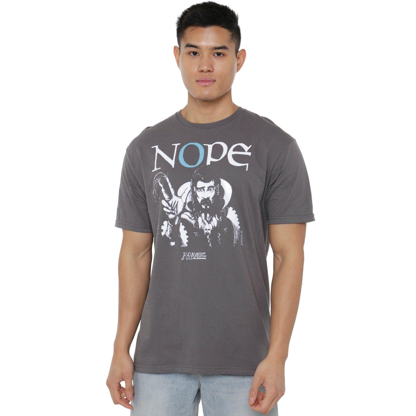 Charcoal - Lifestyle - Magic The Gathering Mens Nope T-Shirt