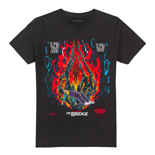 Black - Front - Stranger Things 5 Unisex Adult Butcher Billy Chapter 7 T-Shirt