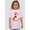 Pink - Lifestyle - Snow White And The Seven Dwarfs Childrens-Kids Birthday Princess And Friends T-Shirt