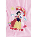 Pink - Side - Snow White And The Seven Dwarfs Childrens-Kids Birthday Princess And Friends T-Shirt