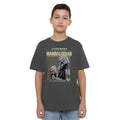 Charcoal - Lifestyle - Star Wars: The Mandalorian Childrens-Kids Legend Continues Grogu T-Shirt