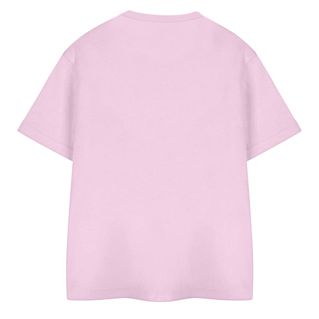 Pink - Back - Star Wars: The Mandalorian Childrens-Kids Grogu Hippie T-Shirt