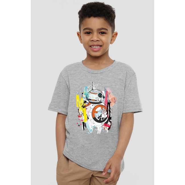 Sport Heather - Lifestyle - Star Wars Childrens-Kids BB-8 Abstract T-Shirt