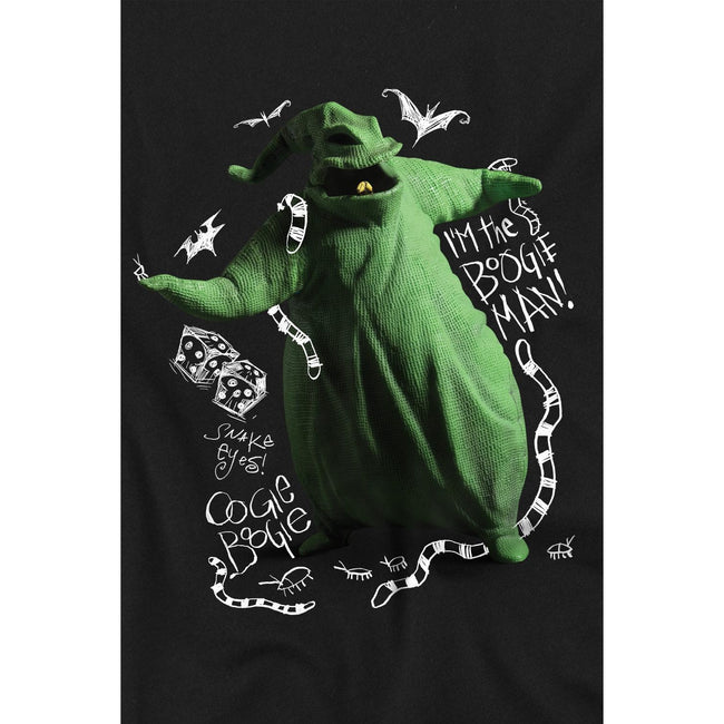 Black - Side - The Nightmare Before Christmas Childrens-Kids I´m Oogie Boogie T-Shirt